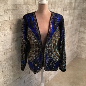 Vintage Donna Vinci Embellished Jacket